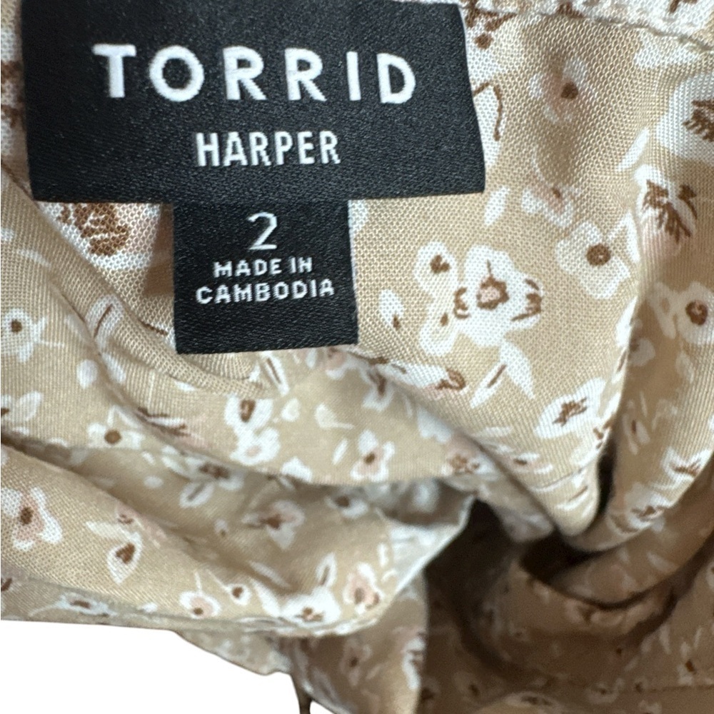 Harper Challis short sleeve blouse - Picture 4 of 5